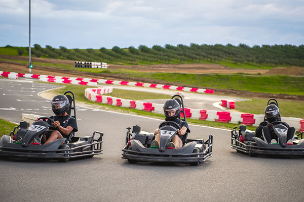 Combine paintball and go-karting for the ultimate rush
